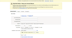 Desktop Screenshot of freesearch.naukri.com